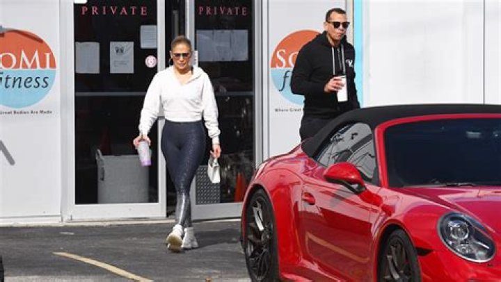 A-Rod Called A ‘Savage’ By Fans As He Poses With Red Porsche He Gifted J.Lo In 2019