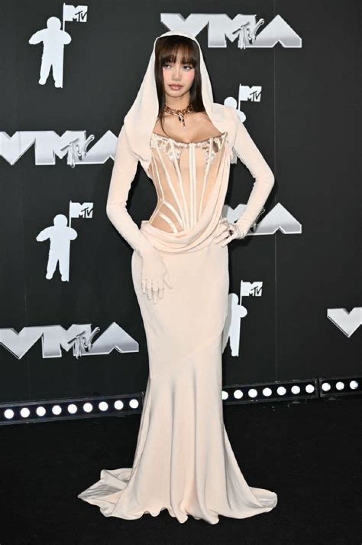 Amber Rose Shows Plenty Of Skin In Chain MTV VMA Dress
