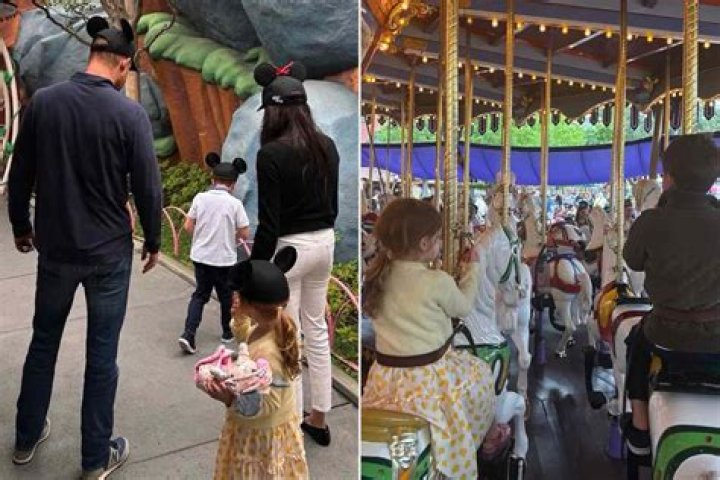Angelina Jolie & Kids At Disneyland — PICS