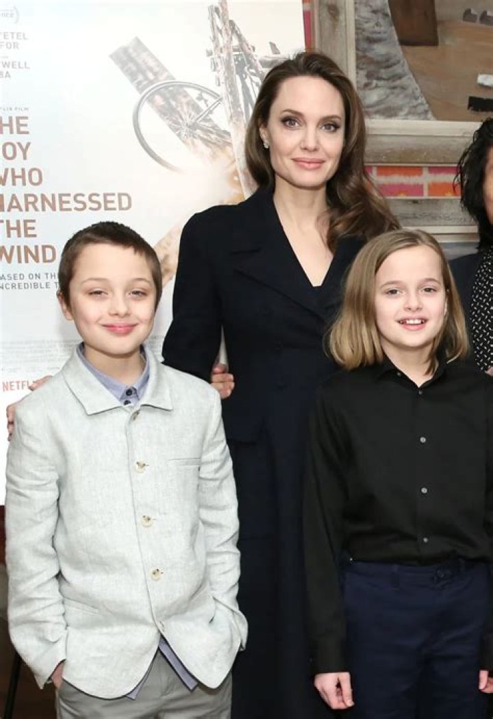 Angelina Jolie Steps Off A Private Jet After Getaway With Twins Vivienne & Knox, 12 — Pics