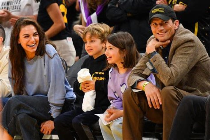 Ashton Kutcher Proves To Be The Ultimate Doting Dad On Outing With Kids Wyatt, 5, & Dimitri, 2