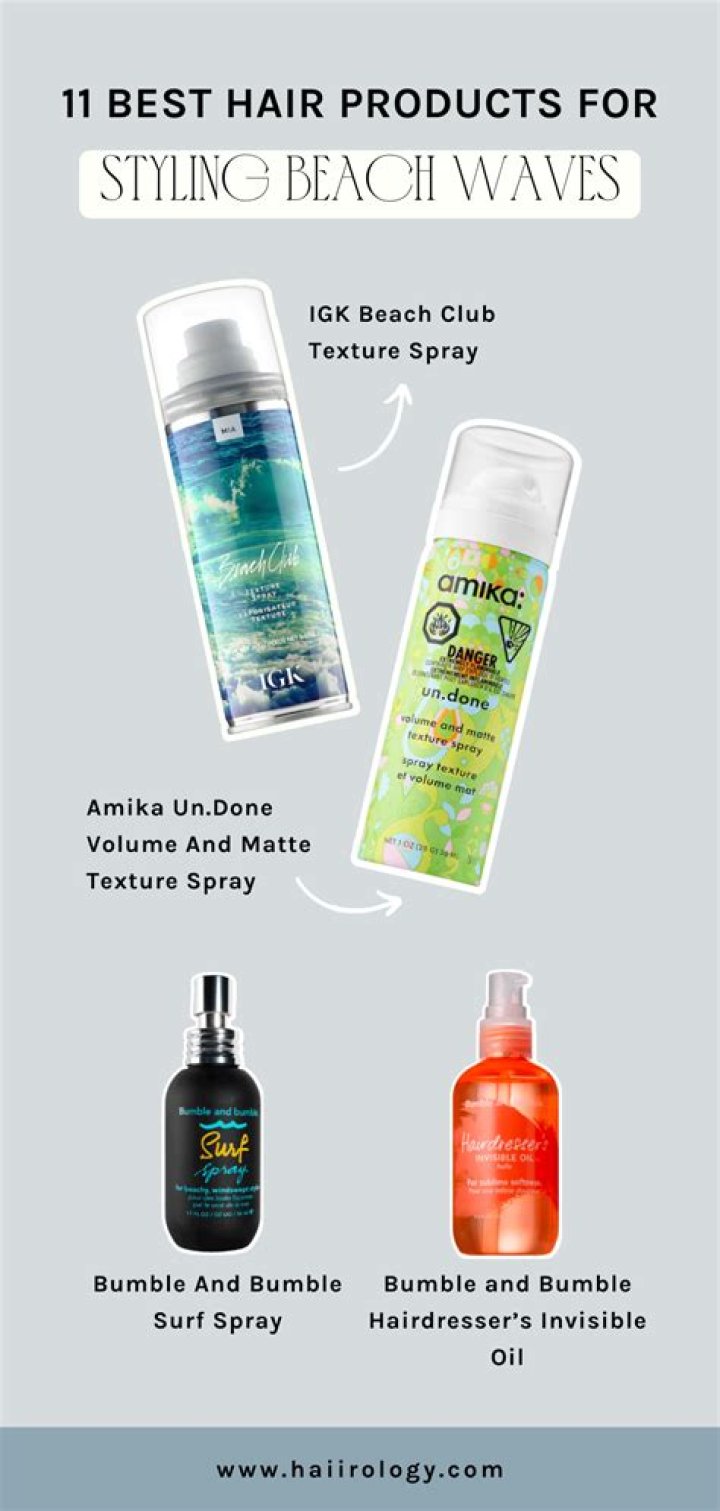 Beach Hair Looks: Mousse, Volumizers, Accessories & More To Hold Hair Back & Up This Summer