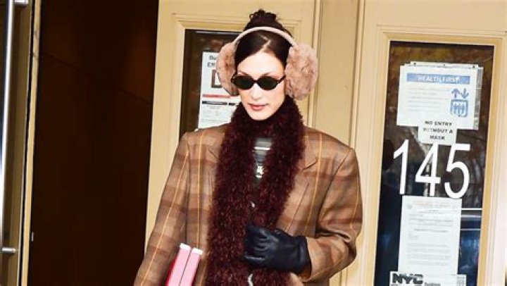 Bella Hadid & Jennifer Lopez Rocked Stylish Plaid Coats & You Can Try The Look For Under $100