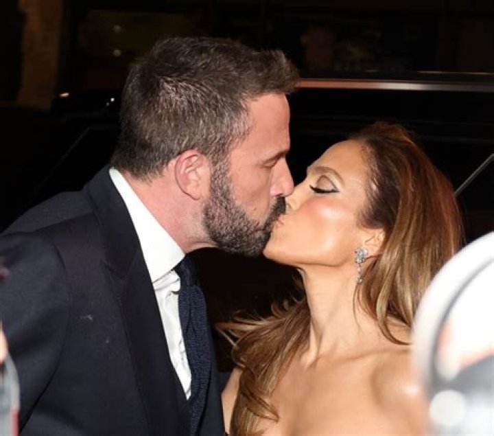 Ben Affleck Sweetly Kisses Jennifer Lopez In White Dress Hours Before Wedding: Photos