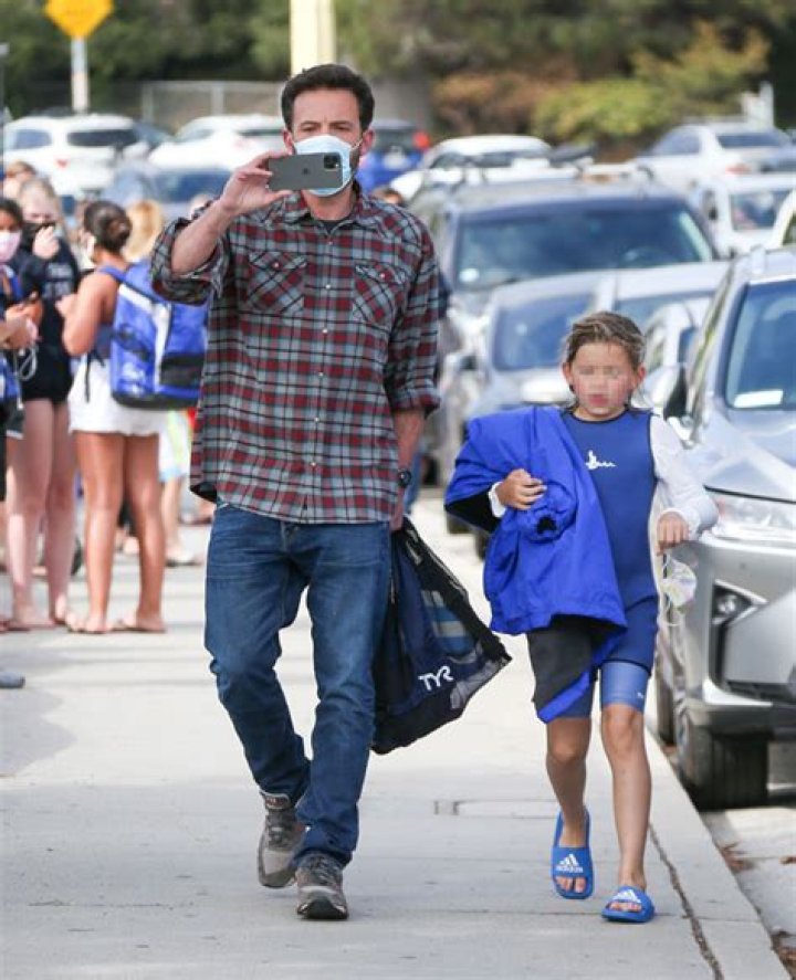 Ben Affleck Picks Up Son Samuel, 9, From Swim Lessons After Montana Getaway With Jennifer Lopez – See Pics