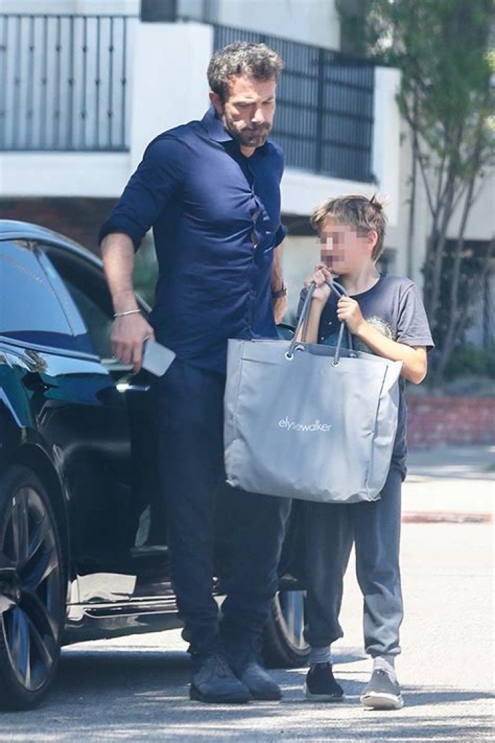 Ben Affleck Bonds With Son Samuel, 10, While Out & About After Honeymoon With J.Lo