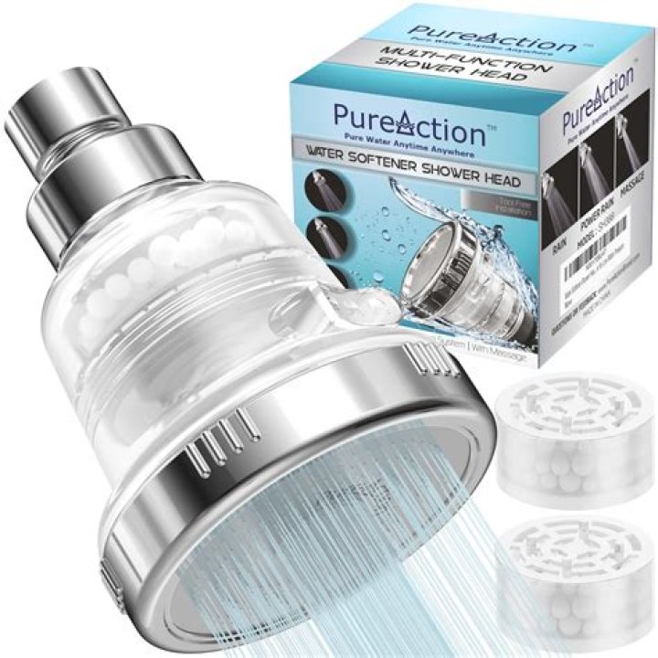 This $40 Shower Head With 1k Reviews Filters The Water To Help Soften & Hydrate Your Skin & Hair