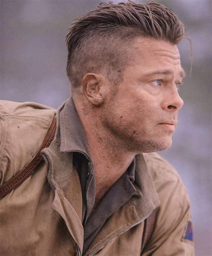 Brad Pitt’s Haircut — See His Short Hair Makeover For ‘Fury’ – Hollywood Life