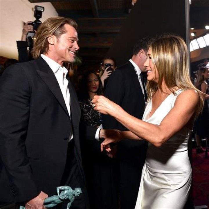Brad Pitt Jokes About Not ‘Getting Along With His Wife’ In Front Of Ex Jennifer Aniston At SAG Awards