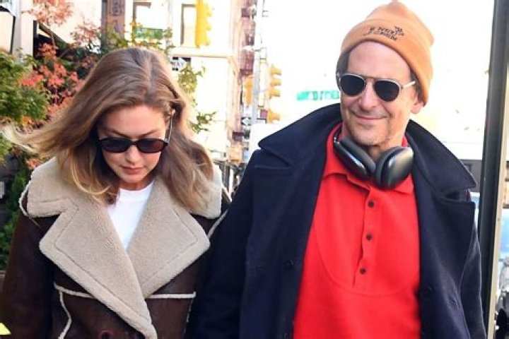 Bradley Cooper & Gigi Hadid Twin in Beanie Caps for Romantic Valentine’s Day Stroll in NYC