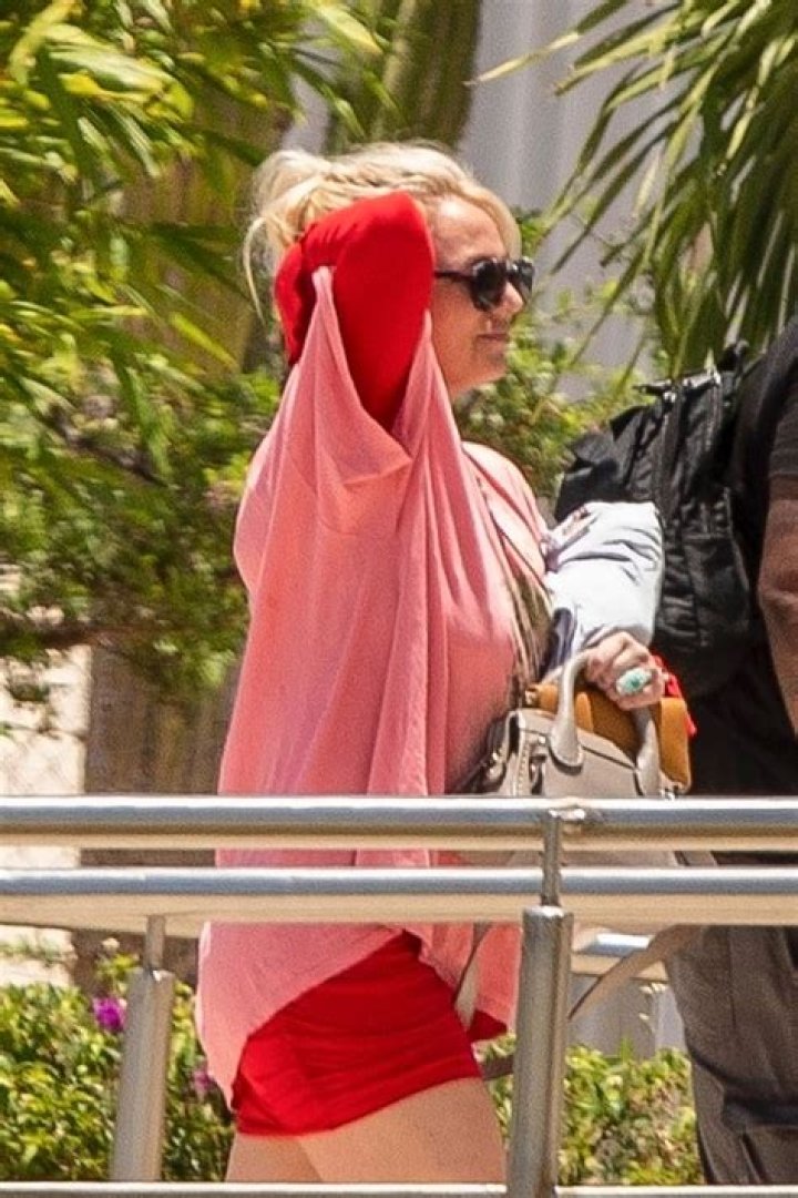 Britney Spears, 40, Writhes Around In A Bikini On The Beach: Watch