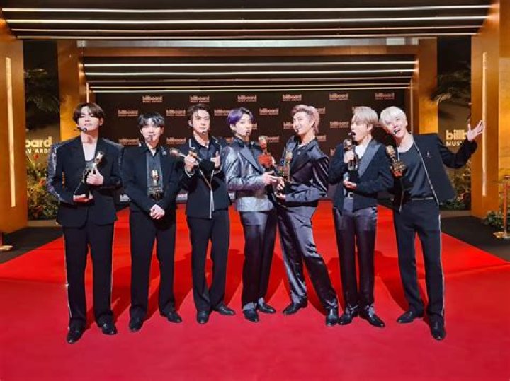 BTS Lights Up The BBMAs With Their Debut Performance Of ‘Butter’ – See Pics & Video