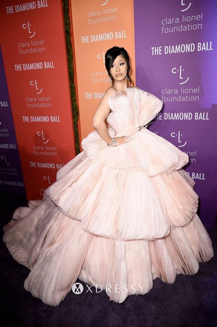 Cardi B Slays In Pink Fairy Princess Strapless Gown At Rihanna’s Diamond Ball — Pics