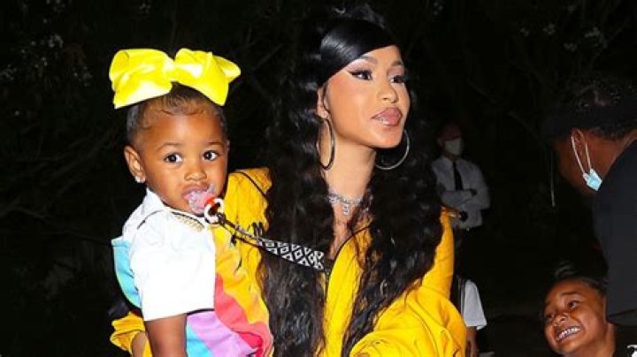 Cardi B & Kulture Wear Her Matching Reebok Sneakers & Black Outfits – Hollywood Life