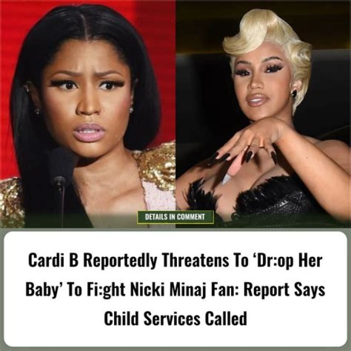 Cardi B Reportedly Threatens To ‘Drop Her Baby’ To Fight Nicki Minaj Fan: Report Says Child Services Called