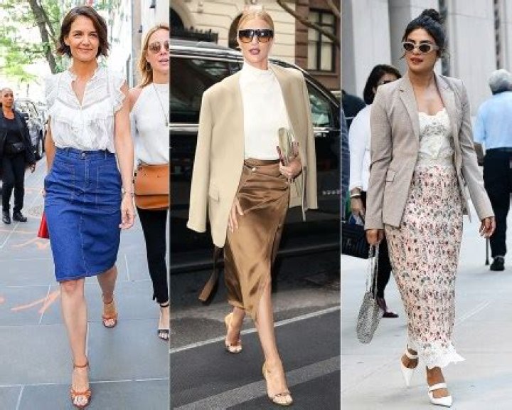 Midi Skirts: Khloe Kardashian, Scarlett Johansson & More Stars Making Longer Skirts Look Great