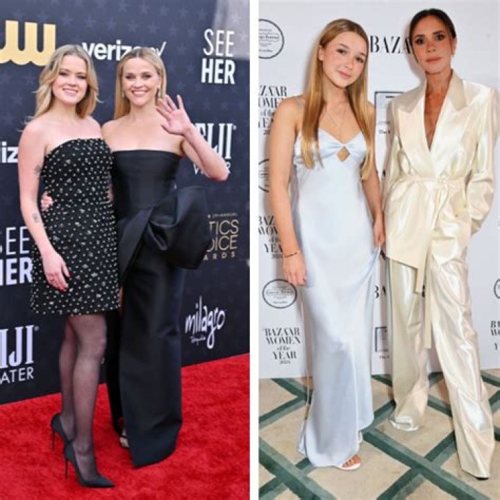 8 Celebrity Moms Twinning With Their Daughters: Jessica Alba With Honor & More