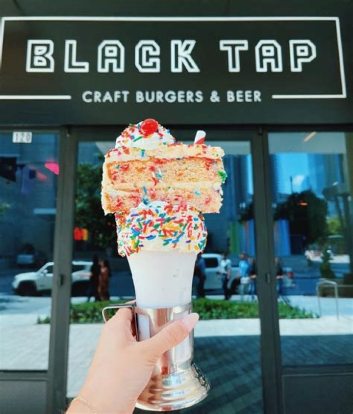 Celebrities’ NYC Guilty Pleasure – Black Tap Craft Burgers & Beer – Hollywood Life