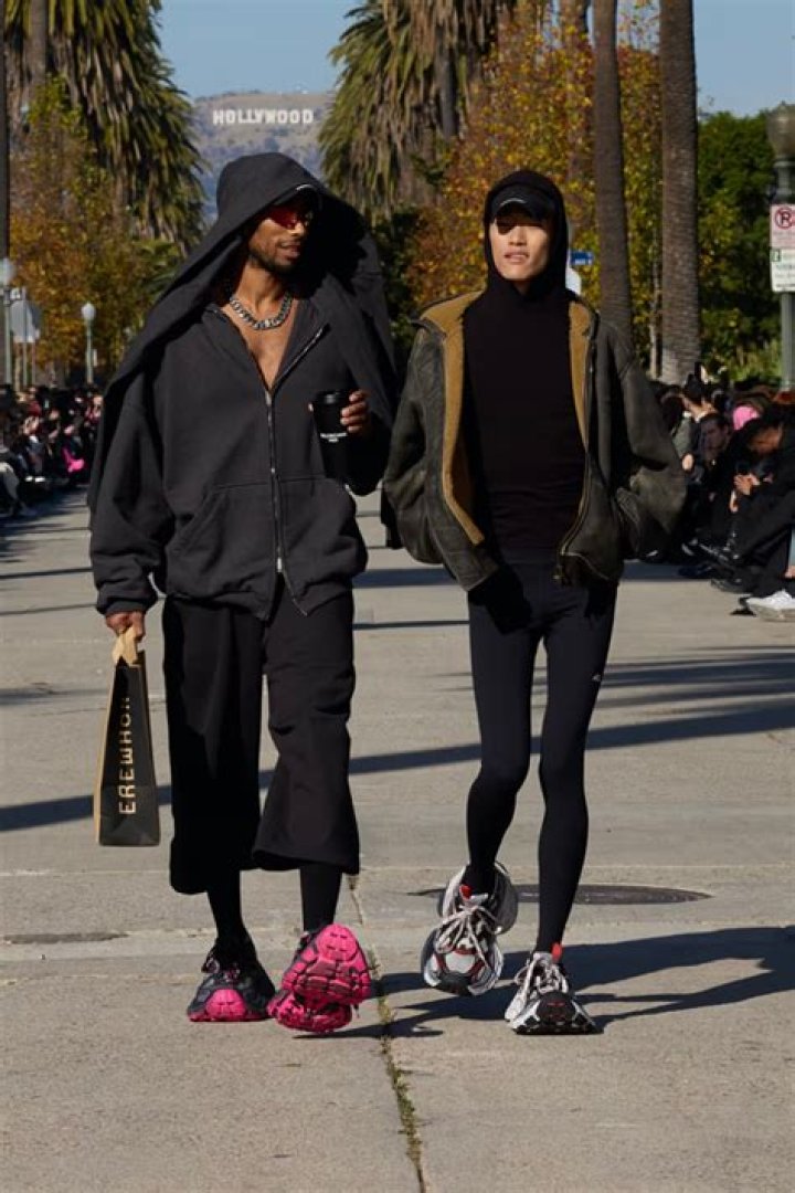 Celebs In Alexander Wang For ‘Balenciaga’