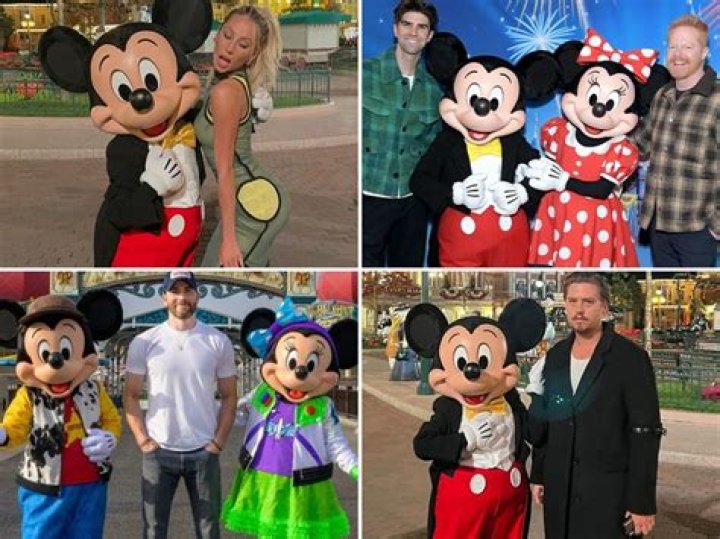 Celebs With Mickey Mouse – PICS