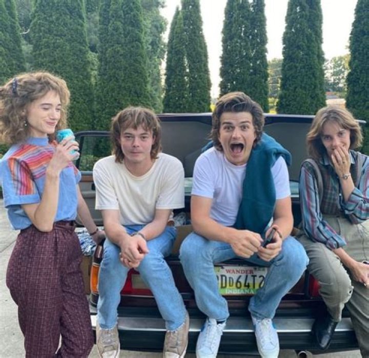 ‘Stranger Things’ Star Charlie Heaton, 25, Snuggles GF & Co-Star Natalia Dyer On 25th B-Day — Pic