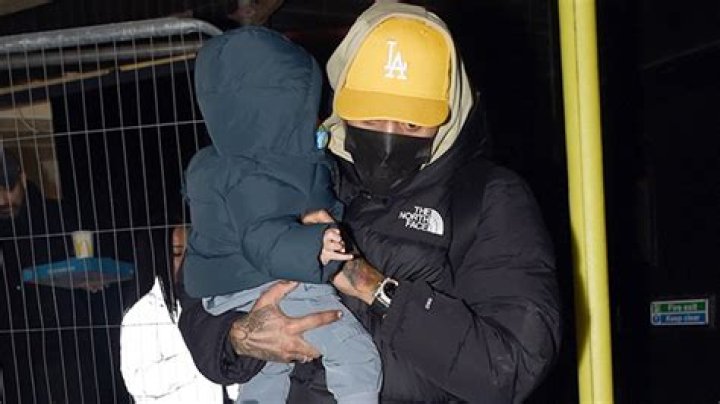 Chris Brown Cradles His Sleeping Son Aeko, 1, In His Arms: See Precious Pic