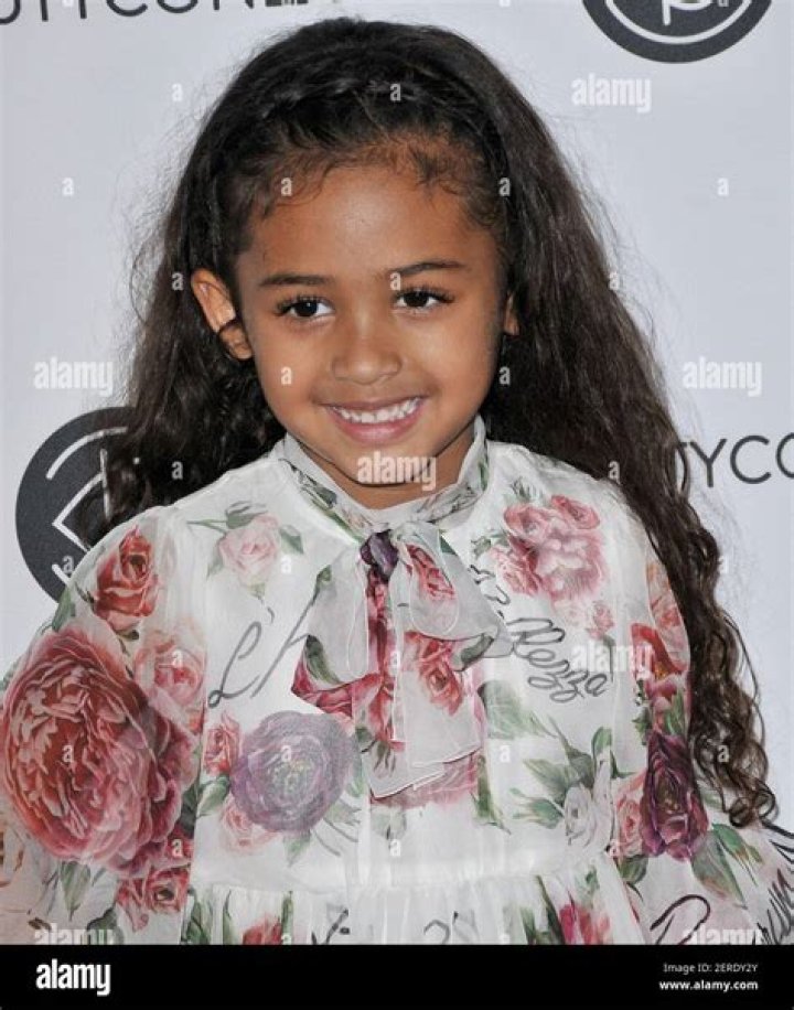 Chris Brown Proudly Watches Daughter Royalty, 5, Show Off Her Drawing Skills — Pic