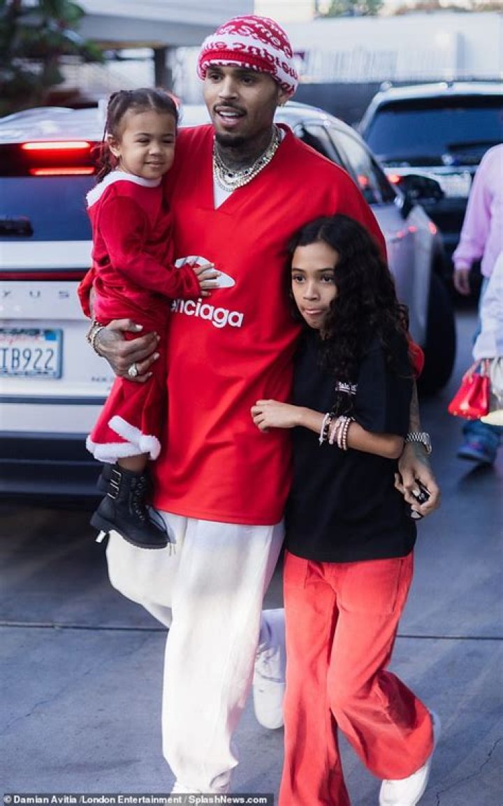 Chris Brown Proves Daughter Royalty, 6, Is His ‘Beautiful Twin’ With Adorable New Pics