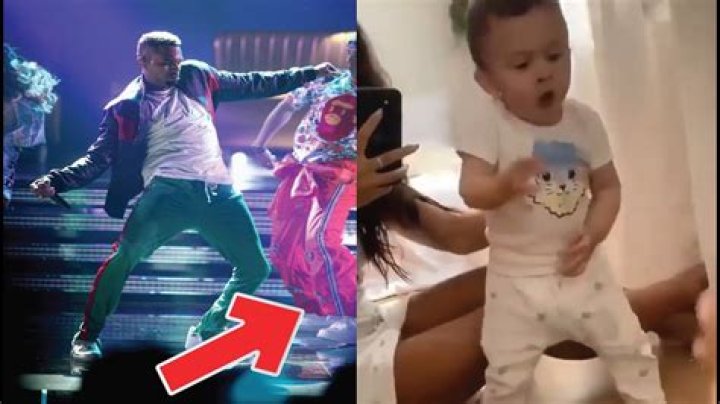 Chris Brown Reveals Son Aeko, 7 Mos., Already Has Dance Moves Just Like Dad In New Video — Watch