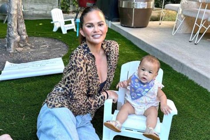 Chrissy Teigen Embraces Her ‘Lifetime Scars’ While Bathing Naked With Daughter Esti, 3 Months