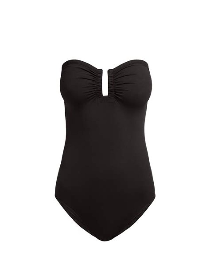 Christie Brinkley, 66, Rocks Sexy Strapless Swimsuit While Gardening At The Beach