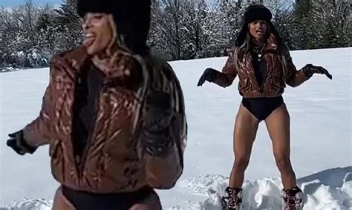 Ciara’s Bodysuit & No Pants Dancing In The Snow: Video – Hollywood Life