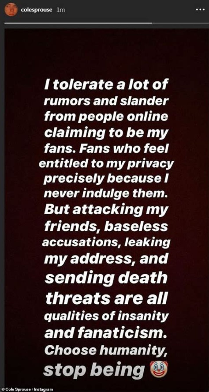 Cole Sprouse Reveals Fan Backlash Over Lili Reinhart Split Got ‘Criminal’ With Death Threats & More