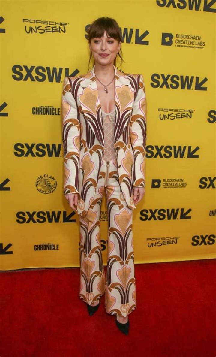 Dakota Johnson Rocks Sheer Gucci Bustier For ‘Cha Cha Real Smooth’ Premiere At SXSW: Photos