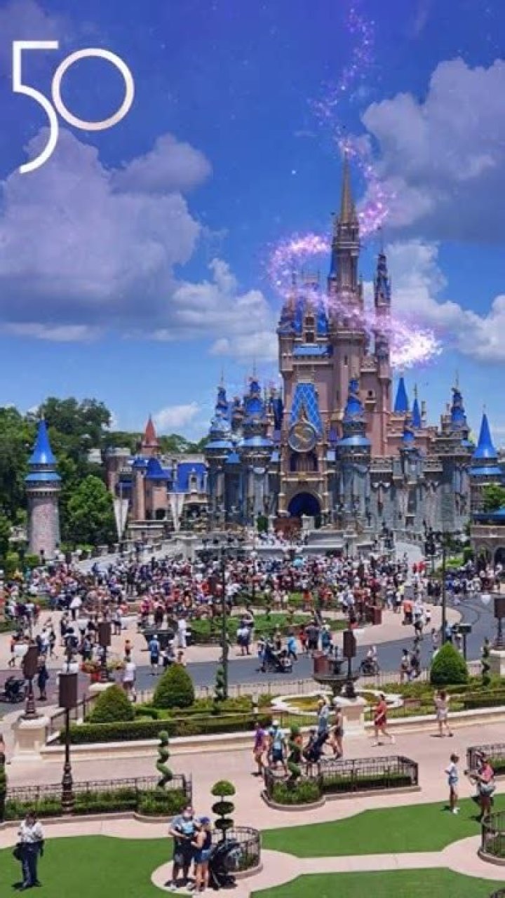 Christina Aguilera, Halle Bailey & More Photos From Disney World’s 50th Anniversary Special