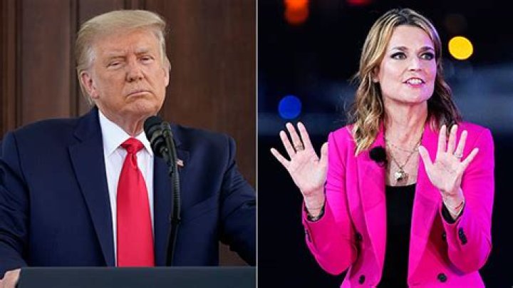 Trump Insults Savannah Guthrie After She Grills Him At Town Hall: ‘She Went Totally Crazy’