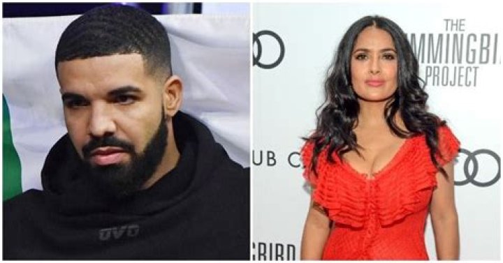 Drake, 32, Admits To Crushing On Salma Hayek, 52, After Snuggling Up To Her In New Pic