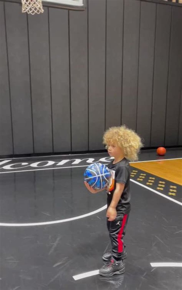 Drake’s Son Adonis, 3, Shows Off His Basketball Skills In Adorable Video