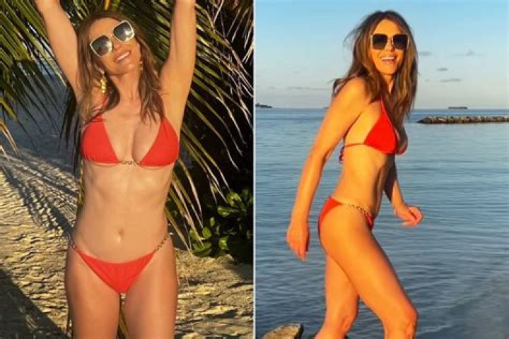 Elizabeth Hurley Advice for Keeping Skin & Body Young & Toned – Hollywood Life