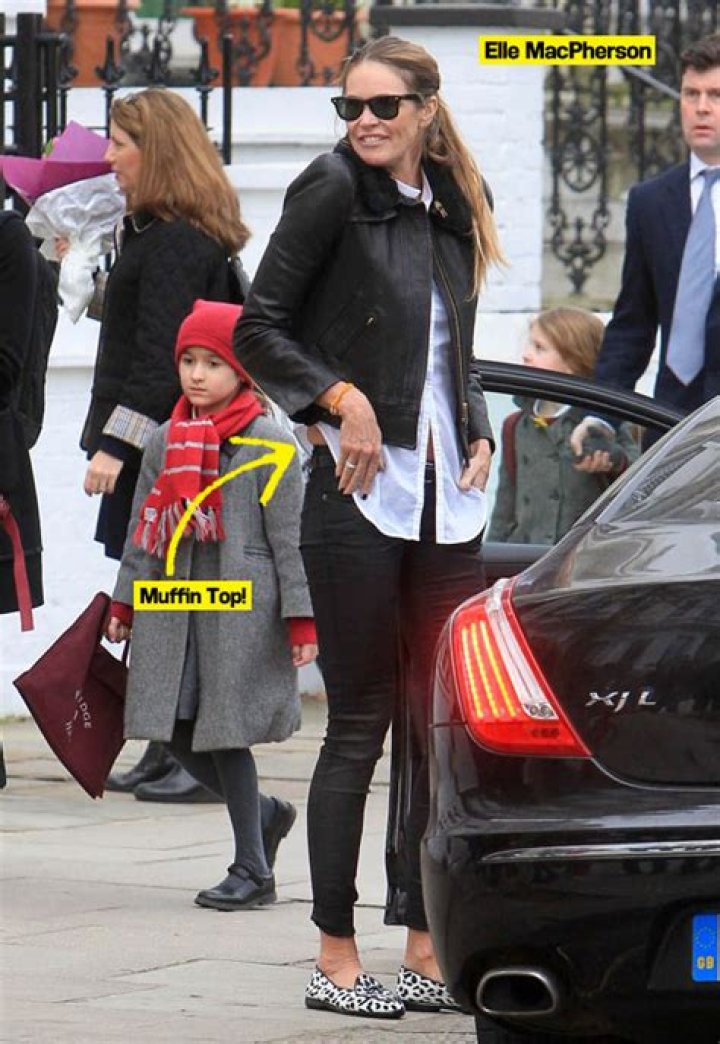 Check Out Elle Macpherson's MUFFIN TOP! Even Models Have Love-Handles! – Hollywood Life