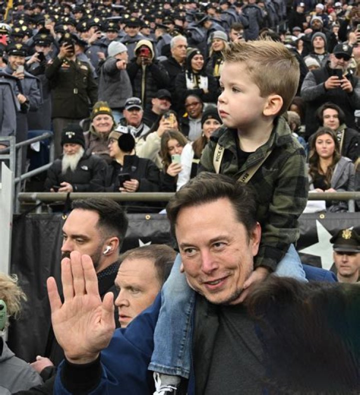 Elon Musk Is All Smiles With Look-Alike Son, 19 Months, At ‘TIME’ Person Of The Year Event