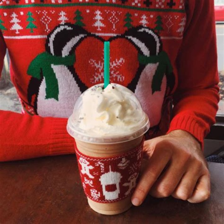 How To Get A Christmas Present For Your Frappuccino – Hollywood Life