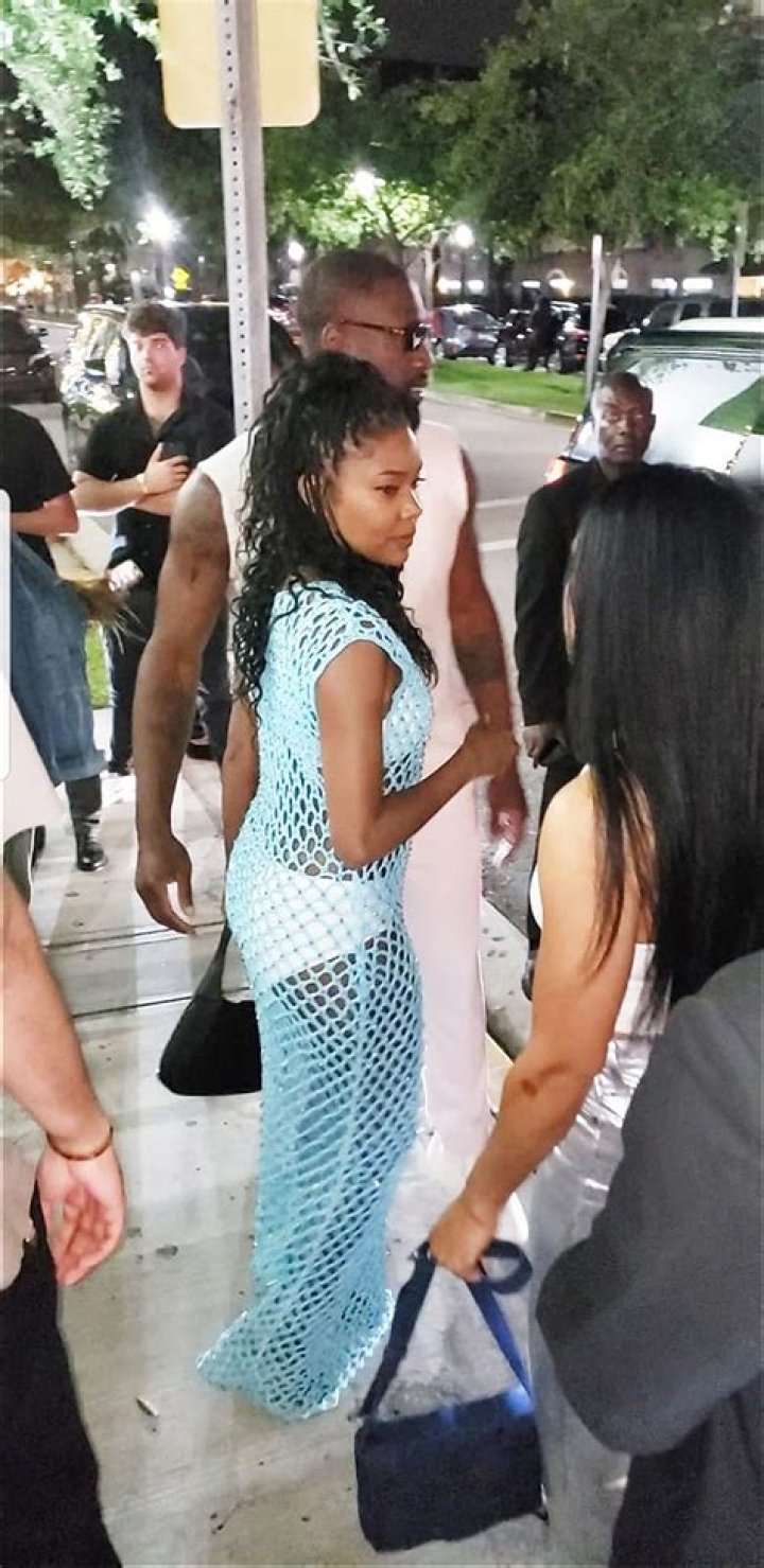 Gabrielle Union Rocks See Through Dress With Dwayne Wade At Party – Hollywood Life