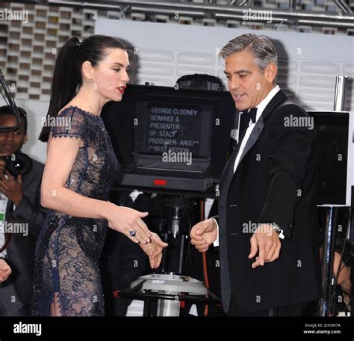 George Clooney & Julianna Margulies Reunion At His Movie Event: Photo – Hollywood Life