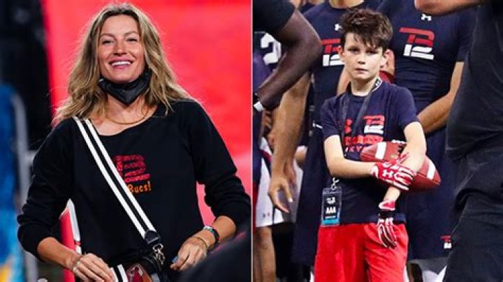 Gisele Sends Loving Message To Tom Brady’s Son Jack On 16th Birthday & Shares Photo Of Him Towering Over Her