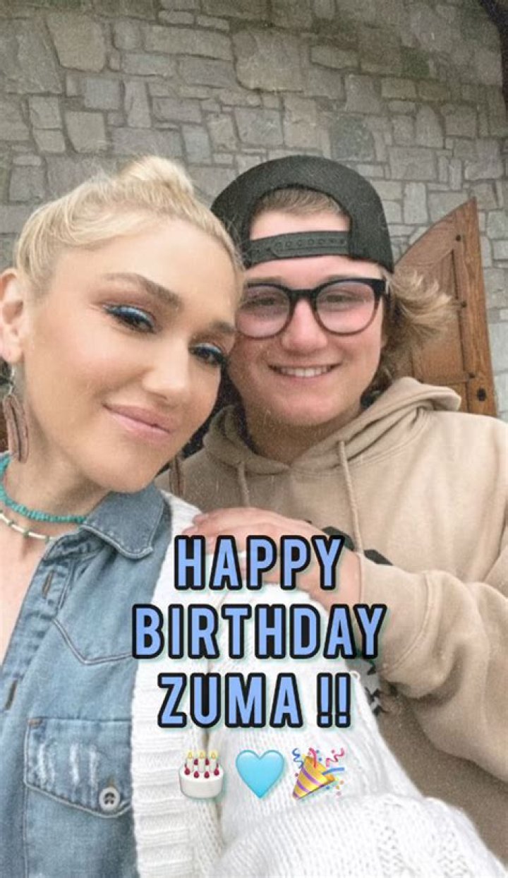 Gwen Stefani Wishes Lookalike Son Zuma A Happy 12th Birthday – ‘We Love U Soooooo Much’