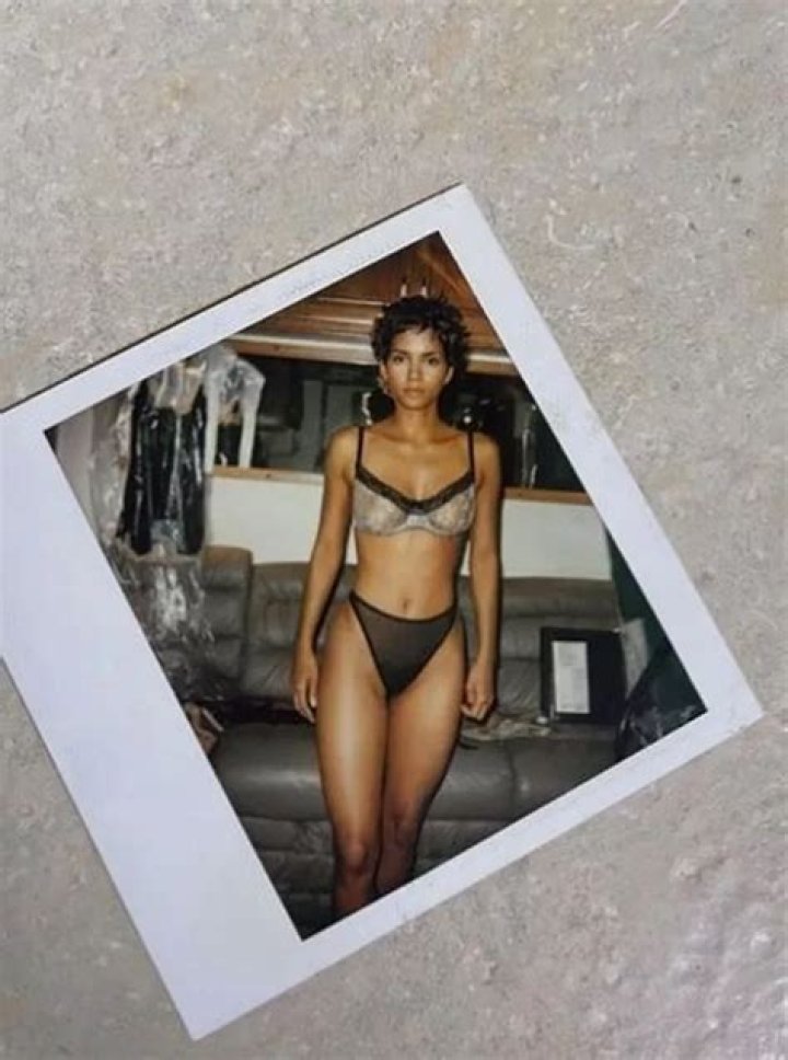 Halle Berry Wears Red Lingerie In Throwback Polaroid Photos – Hollywood Life