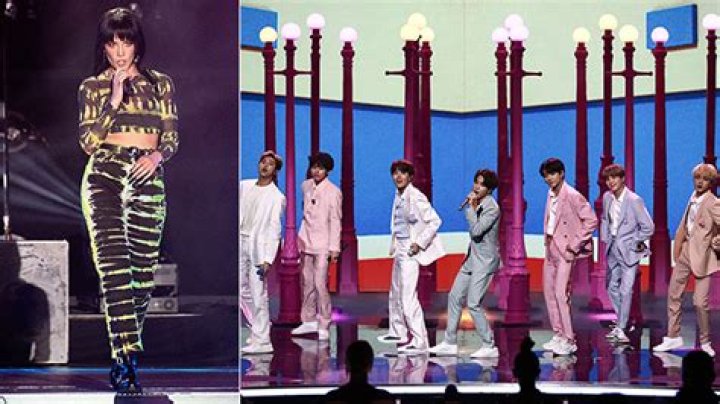 Halsey & BTS Have An Epic Dance Party Ahead Of Her Surprise During Their Paris Performance