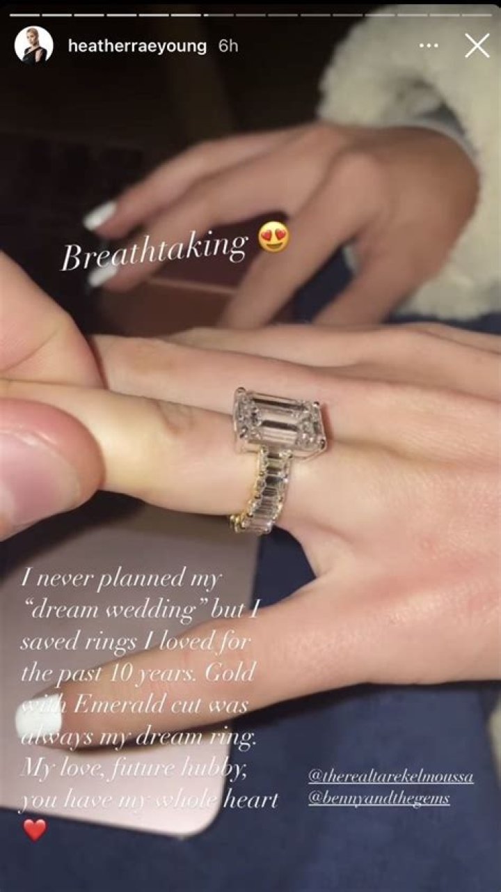 Heather Rae Young Debuts Upgraded Engagement Ring From Tarek El Moussa – Hollywood Life