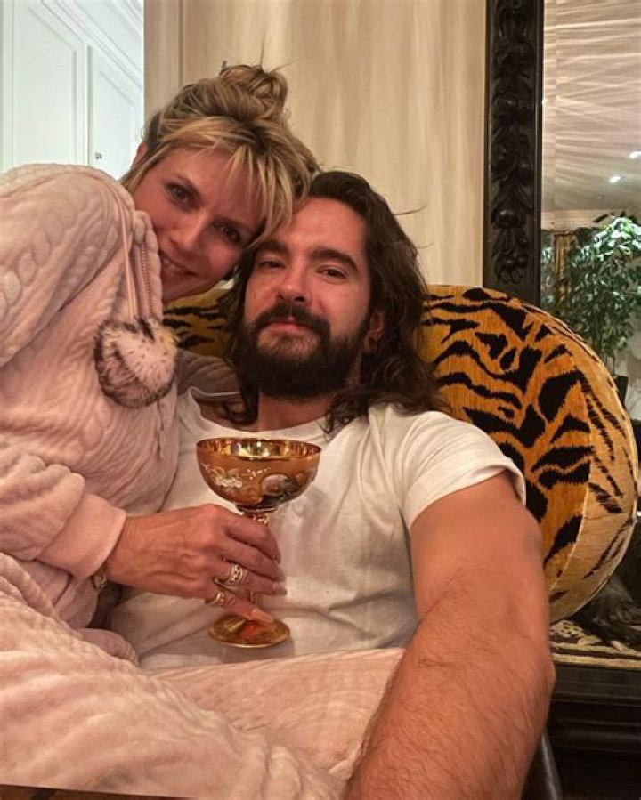 Heidi Klum, 48, Wears Nothing But A Comforter As She Cuddles Up To Hubby Tom Kaulitz